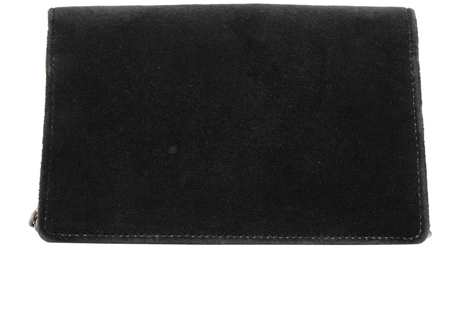 Dionysus Super Mini, &pound;495, Handbags, Black, Velvet, Back view